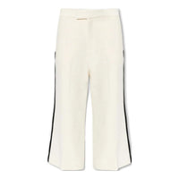 (WMNS) Gucci Wool Tweed Pant With Interlocking G Patch 'White' 748172-ZANJC-9169