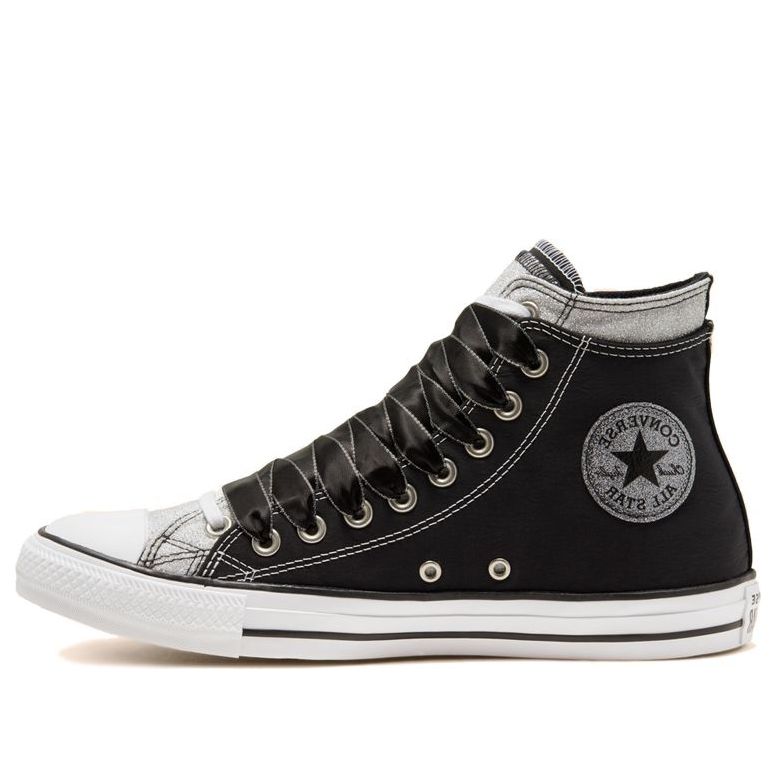 Converse Double Upper Chuck Taylor All Star 'Black Silver' 167467C