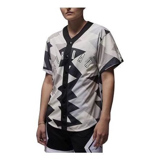 Air Jordan Essentials Jersey Top 'White Black' FB7339-200