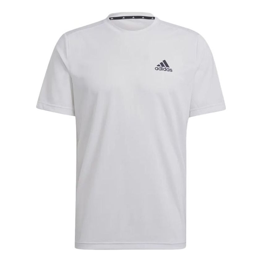 adidas AEROREADY Designed to Move Sport Stretch Tee 'White' GM5509