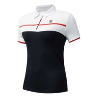 (WMNS) FILA ATHLETICS Polo Shirt Blue A11W023151F-NV