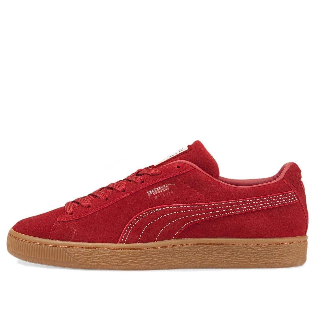 (WMNS) PUMA Suede Classic x Vogue 'Intense Red Gum' 387687-01