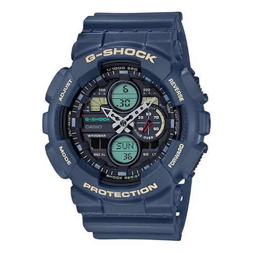 CASIO G-Shock Analog-Digital 'Blue' GA-140-2APRBS