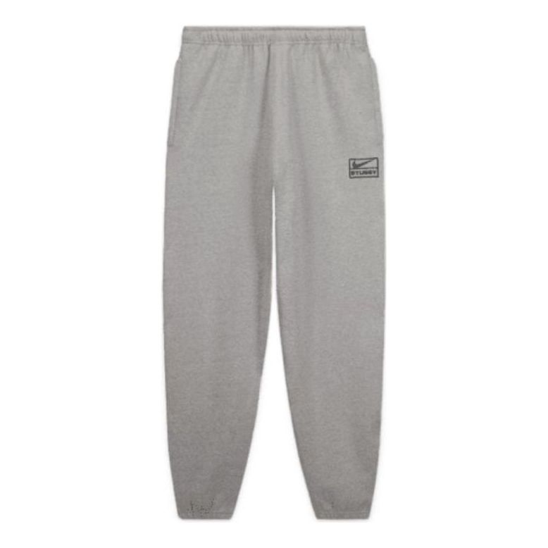 Nike x Stussy Sweatpants 'Dark Grey Heather' DO9340-063