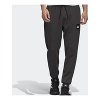 adidas Logo Applique Sports Pants Men Black FI4049