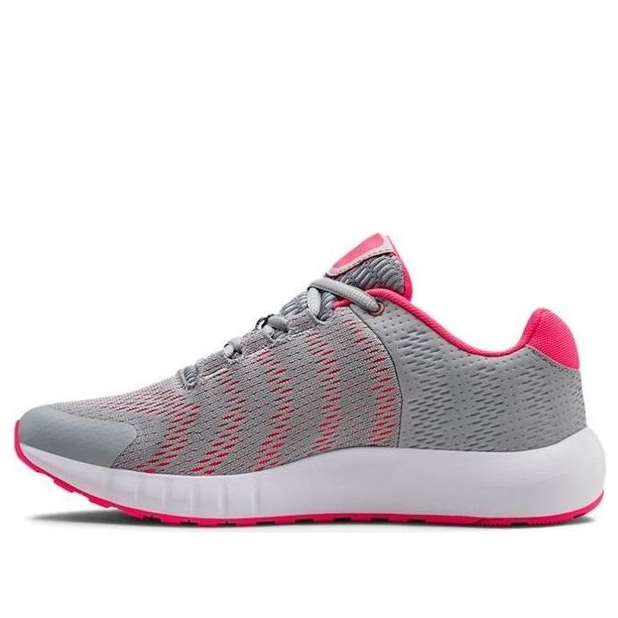 (GS) Under Armour Pursuit 'Grey Pink' 3022092-101