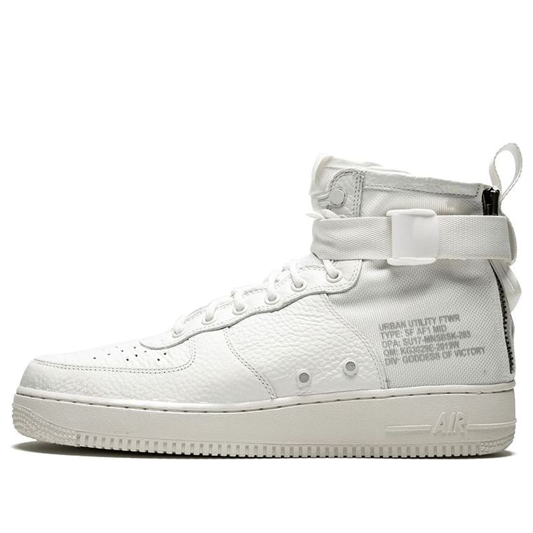 Nike SF Air Force 1 Mid 'Triple Ivory' AA6655-100