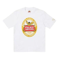 Palace x Stella Artois Coaster T-shirt 'White' PAL-FW21-399