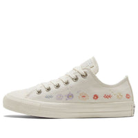 (WMNS) Converse Chuck Taylor All Star Low 'Embroidered Floral - Egret' A01595C