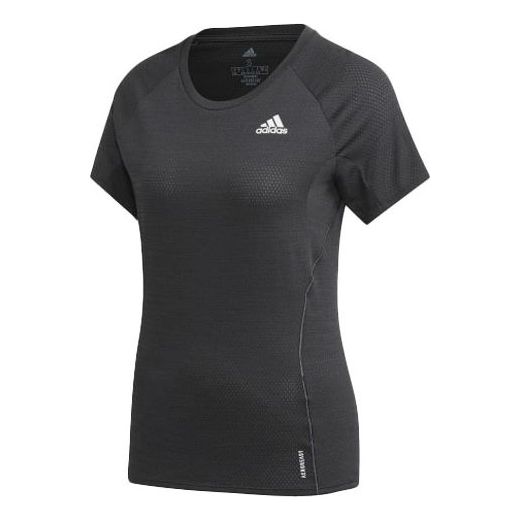 (WMNS) adidas Adi Runner Tee Black FM7641