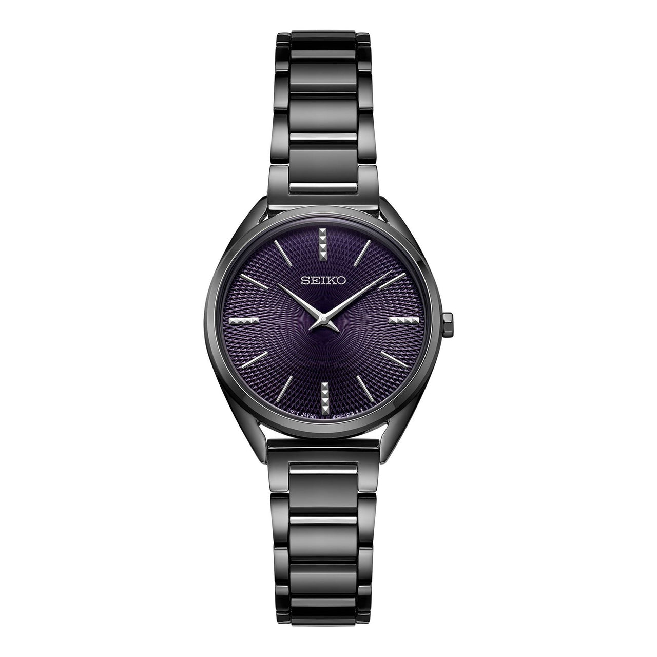 SEIKO Japan Small waterproof Minimalistic quartz Black SWR035P1