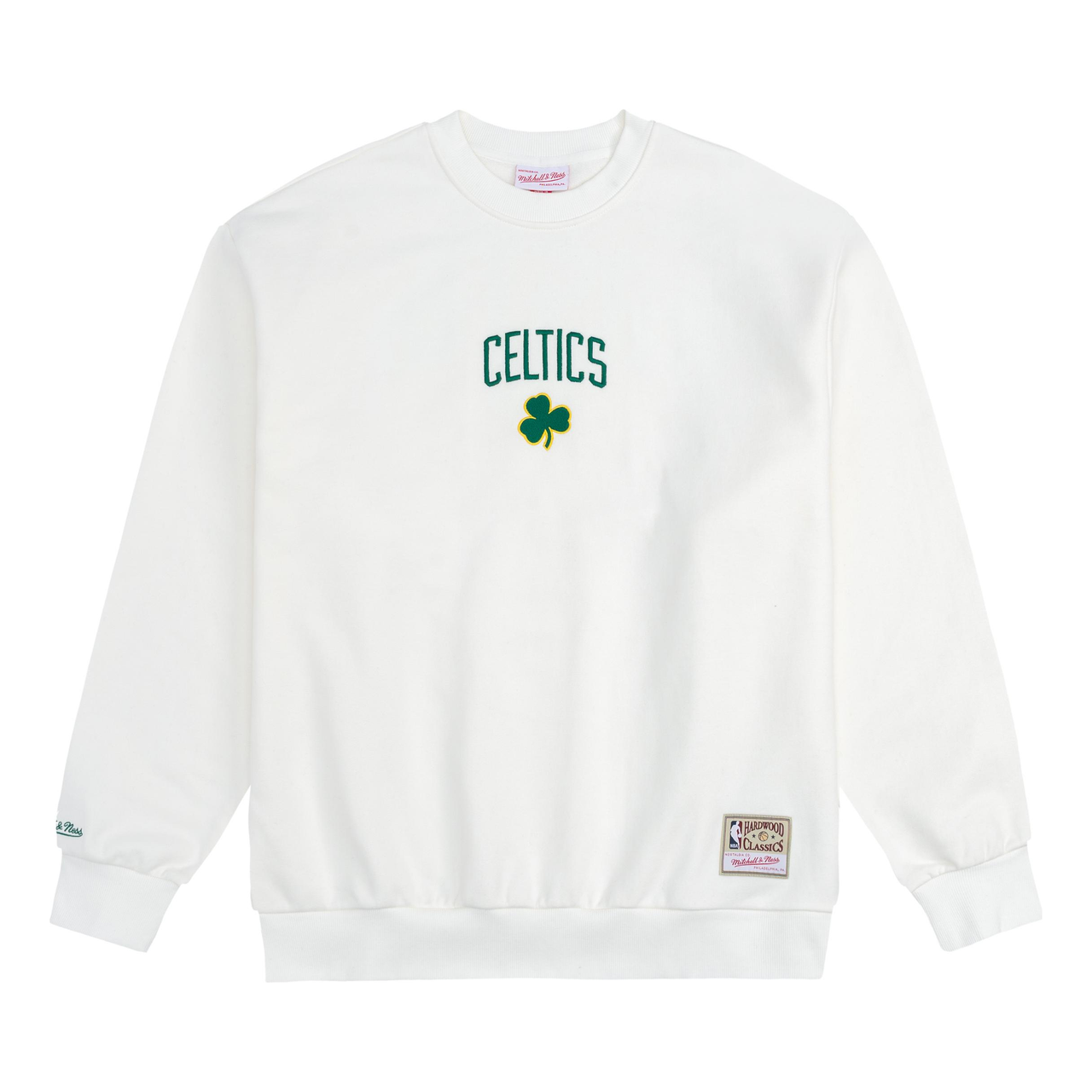 Mitchell & Ness x NBA Boston Celtics Sweatshirt 'White Green' MNJYFWHD230920012