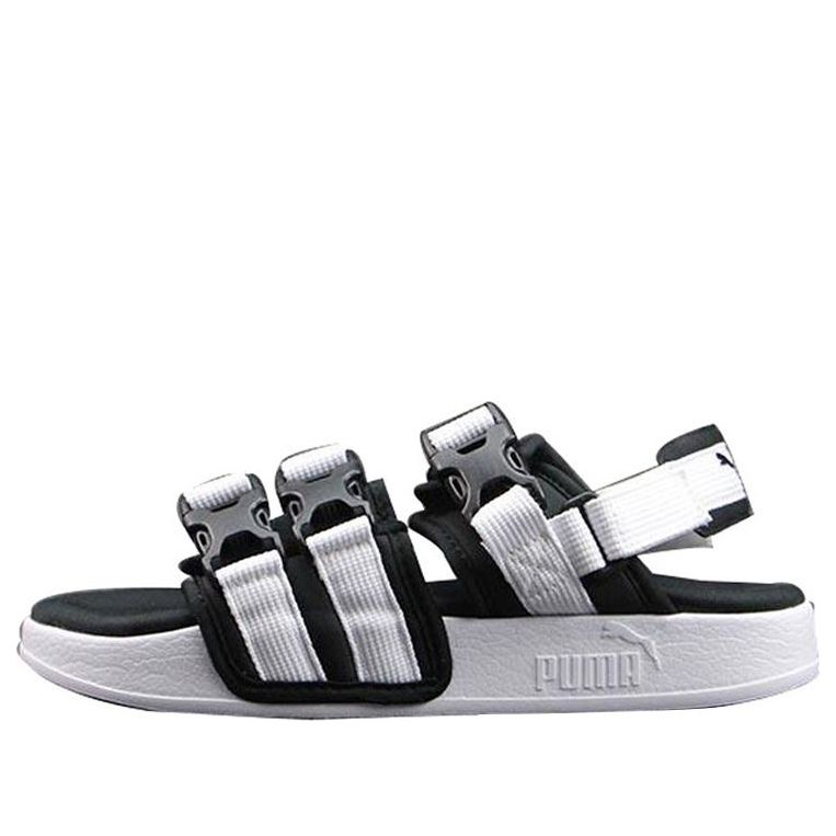 PUMA Slect Leadcat Ylm Sandal Black/White 365630-02