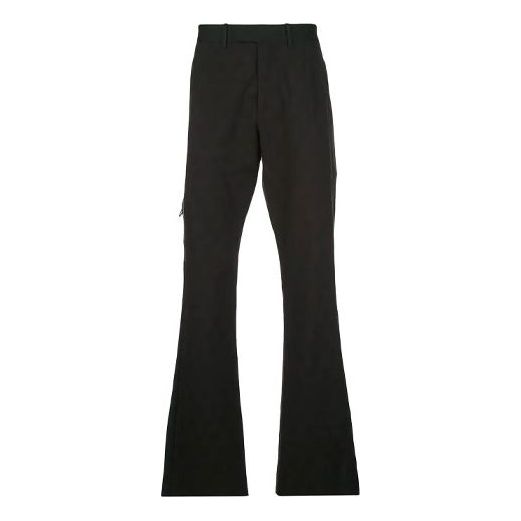 Off-White Logo Casual Pants Slim Fit Version Black OMCA114R20G400011000