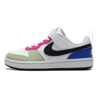 (PS) Nike Court Borough Low Recraft Shoes 'White Pink Dark Obsidian' DV5457-108