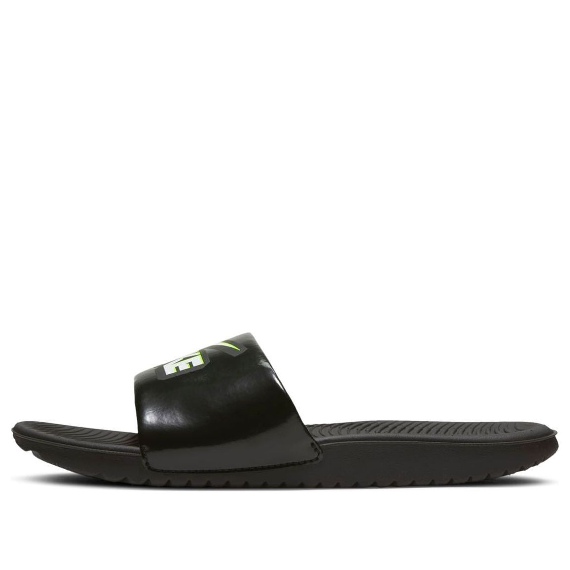 (GS) Nike Kawa Slide 'Black Volt' DD3242-001