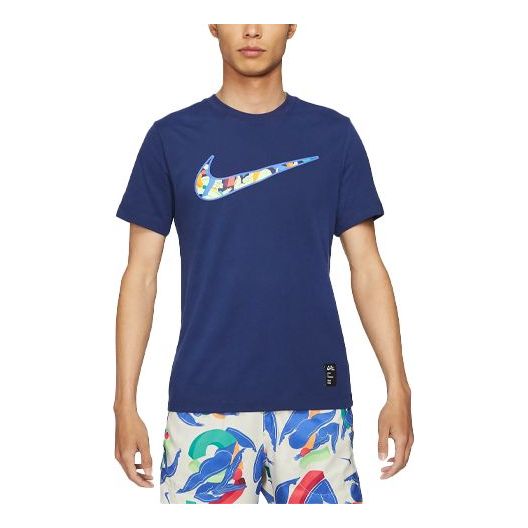 Nike x Kelly Anna London Jointly Signed Pattern Printing Male Blue CZ9882-492