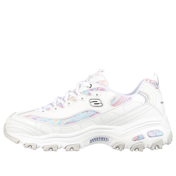 (WMNS) Skechers D'Lites 'White' 149789-WMLT