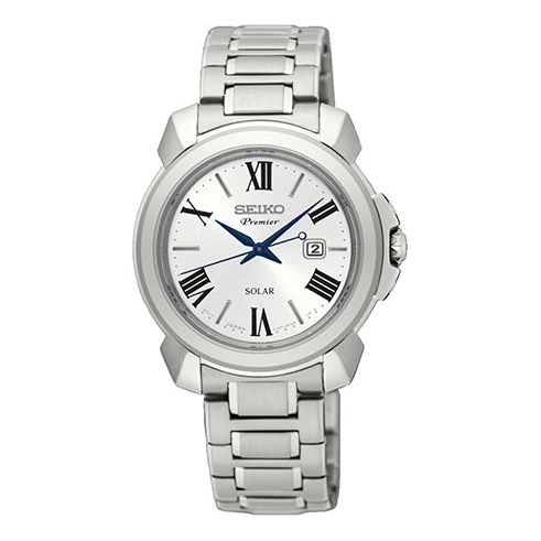 SEIKO Premier Series Solar Energy Silver SUT321J1