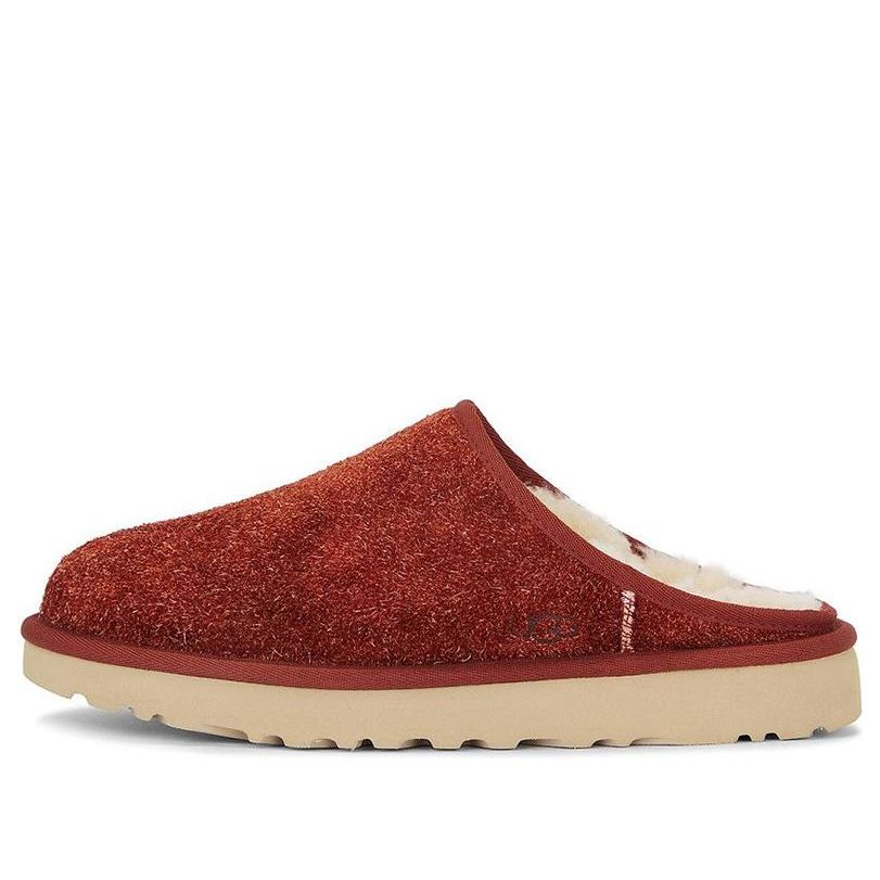 UGG Classic Slip-On Shaggy Suede Slipper 'Red Jasper' 1153104-RDJ