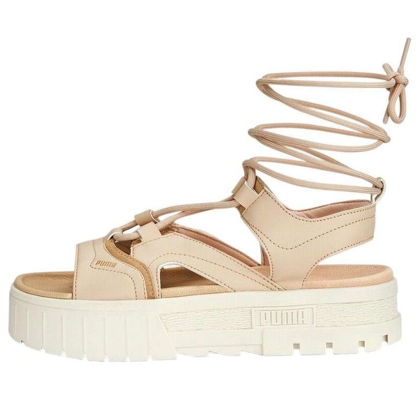 (WMNS) PUMA Mayze Laces Sandals 'Granola' 388950-01