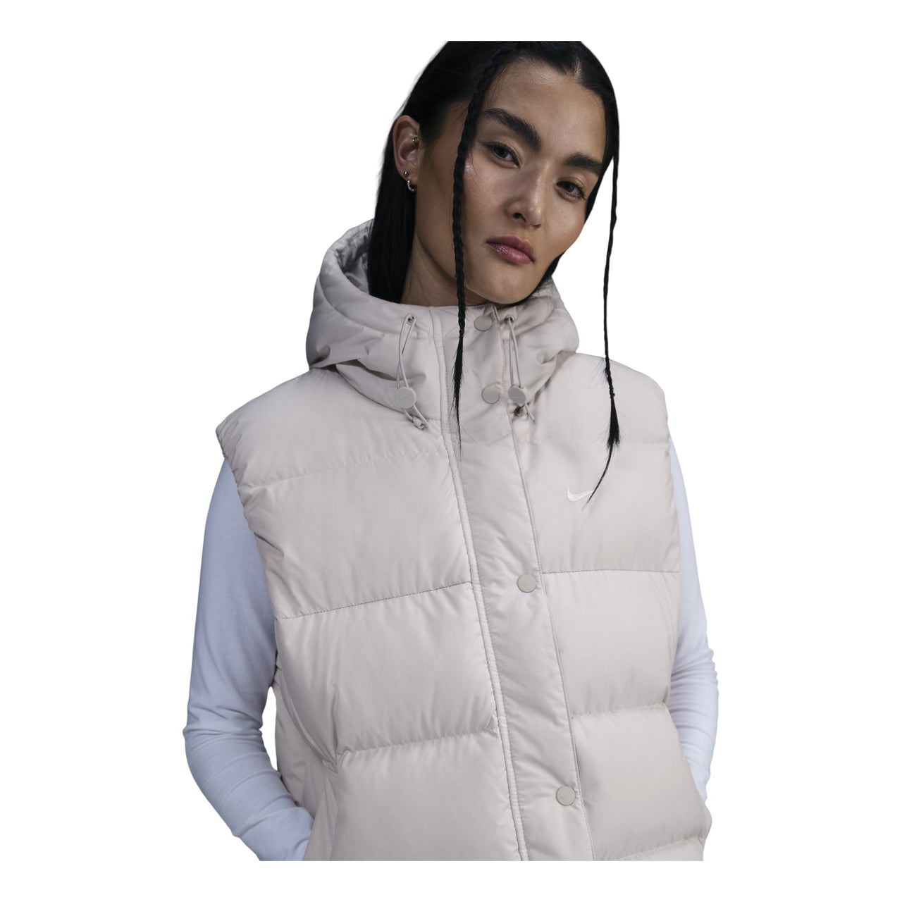 (WMNS) Nike Sportswear Metro Puffer Therma-FIT Vest 'White' FZ5933-104