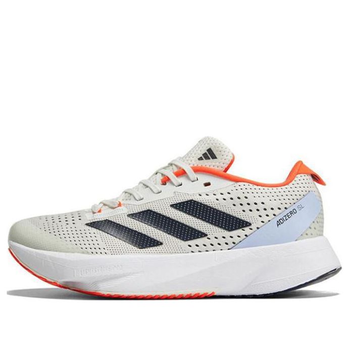 (GS) adidas Adizero SL 'White Solar Red' HQ7074