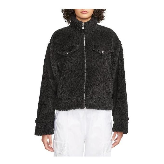 (WMNS) Air Jordan Jacket 'Black' FD7168-010