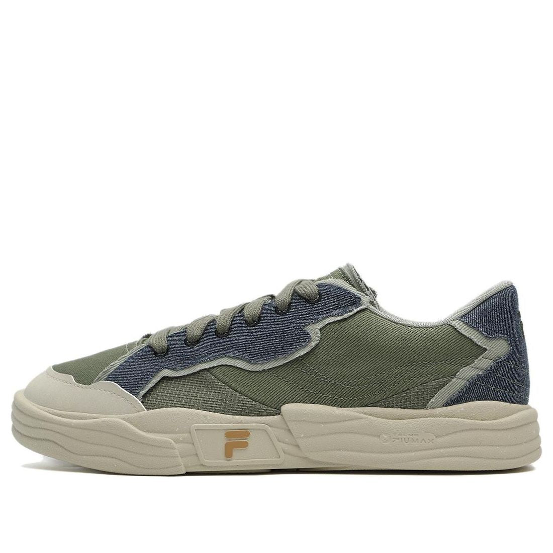 FILA FUSION Lifestyle Comfort Skate Shoes 'Green Grey' T12M332101FLB
