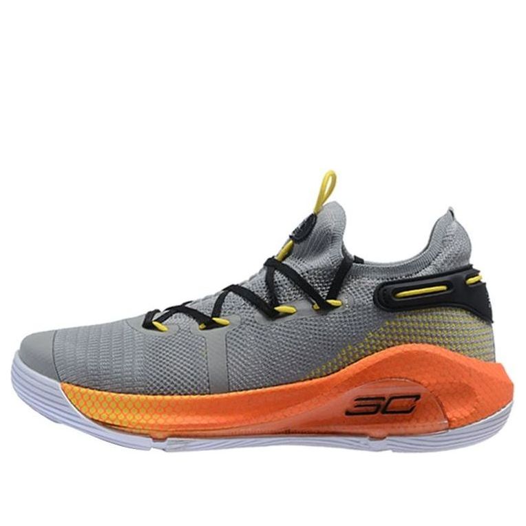 Under Armour Curry 6 Grey/Yellow 3020612-009