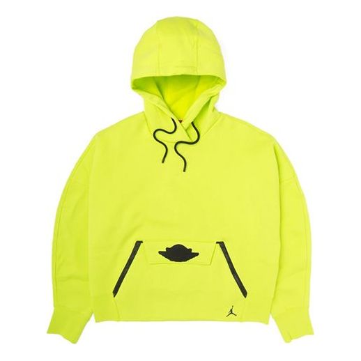 (WMNS) Air Jordan AS J Fleece Green CQ6672-389