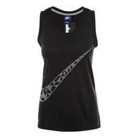 (WMNS) Nike Logo Sportswear Tank Top 'Black Grey' 844708-010