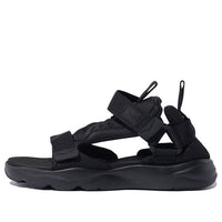 Reebok Furylite Lightweight Casual Unisex Black Sandals FY1602