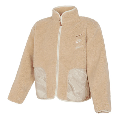 Nike Sportswear CNY High-Pile Fleece Jacket 'Sanddrift' FZ6194-126