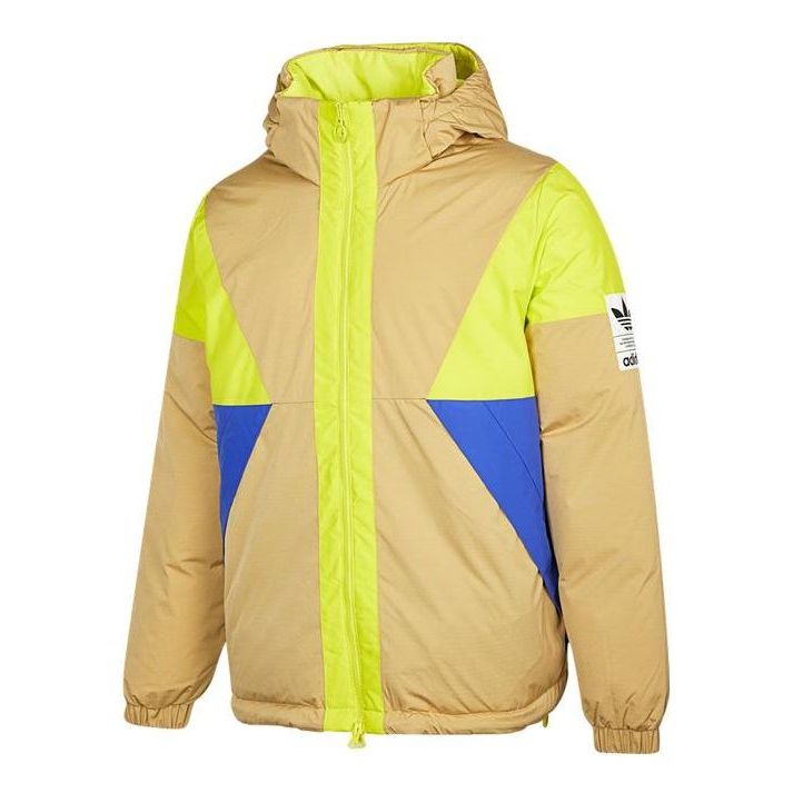 adidas Originals Revers Down Jackets 'Tan Yellow' H66016