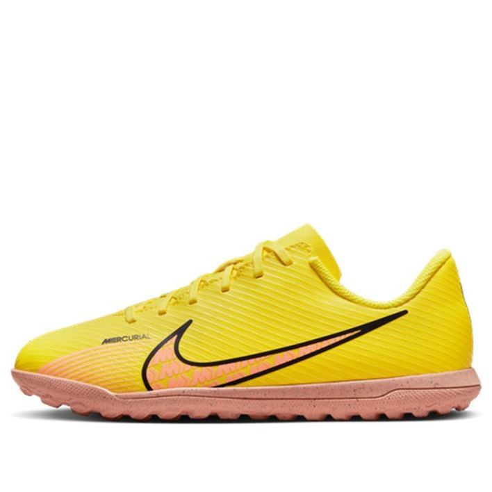 (GS) Nike Vapor 15 Club TF Turf 'Yellow Pink' DJ5956-780