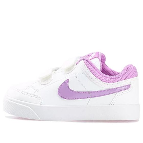 (TD) Nike Capri 3 LTR Leather 'White Pink' 579953-105