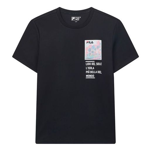 FILA Cotton Short Sleeve Blue F11M028198F-NV