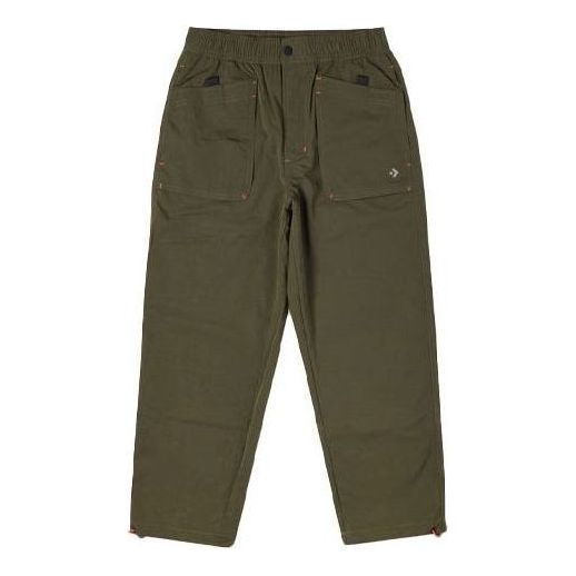 Converse Nylon Pocket Pants 'Olive Green' 10023166-A02