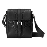 Gucci Jumbo GG Small Messenger Bag 'Black' 760235-AABY0-1000