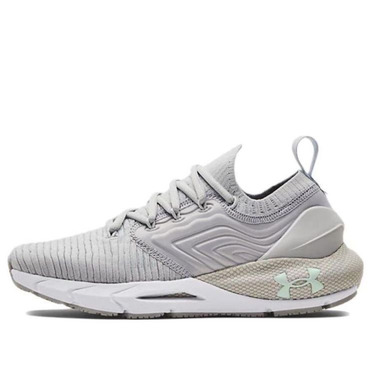 (WMNS) Under Armour HOVR Phantom 2 IntelliKnit Running Shoes 'Grey' 3024155-112