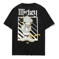 Li-Ning x Disney Crossover Sports Fashion Tee 'Black White' AHSR544-2