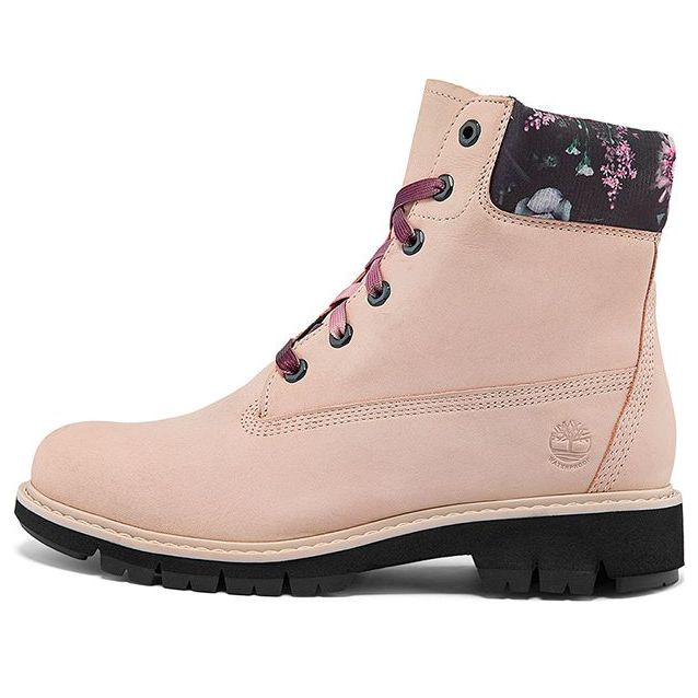 (WMNS) Timberland Lucia Way 6 Inch Charm Waterproof Boot 'Light Pink Nubuck' A2HXBW
