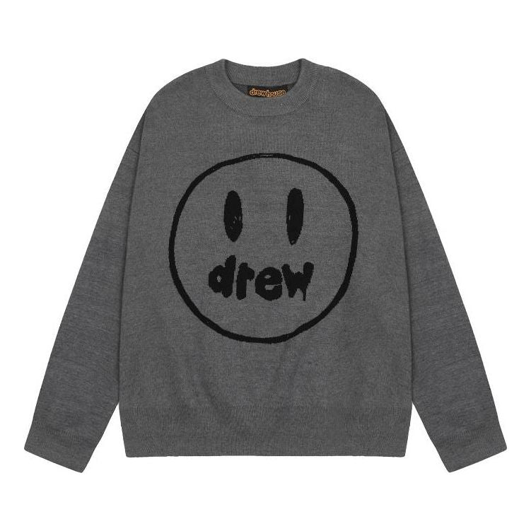 Drew House Mascot Crewneck Sweater 'Grey' DR-FW22-250