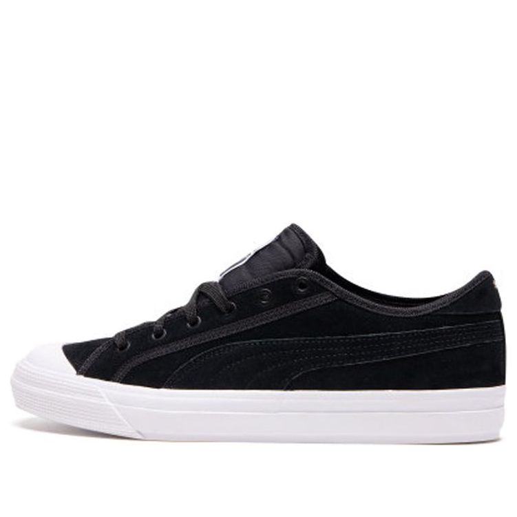 PUMA Capri Suede Low Tops Retro Casual Skateboarding Shoes Unisex Black 369999-01