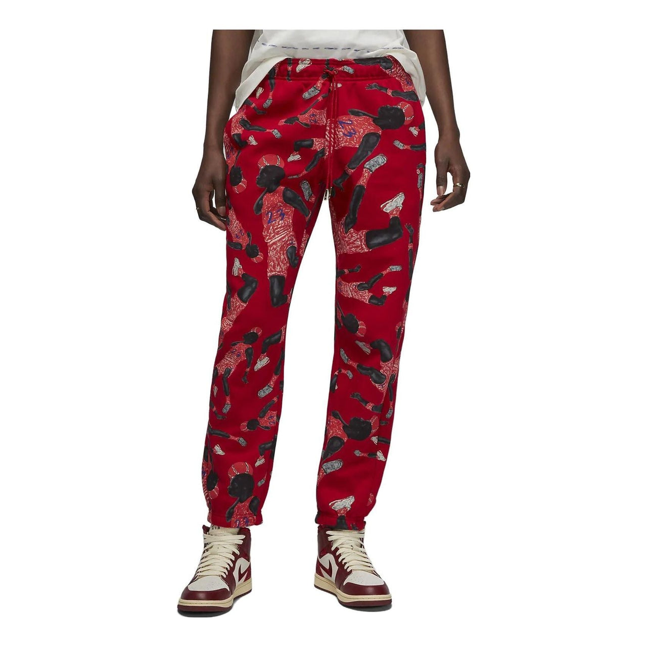 (WMNS) Air Jordan Artist Series by Parker Duncan Pants 'Red' DX0405-687