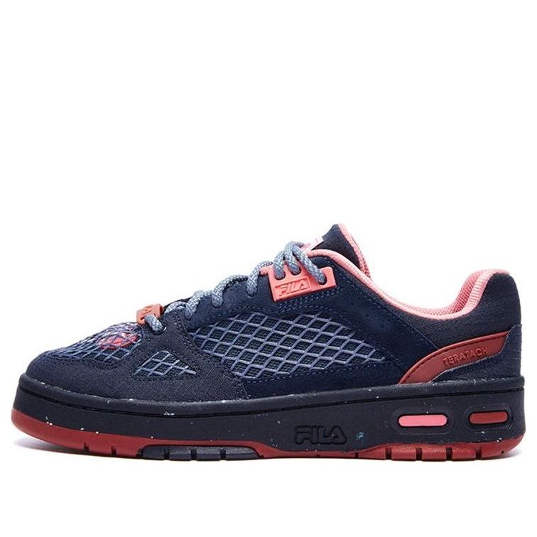 (WMNS) FILA FUSION x Marcelo Burlon Teratach Low Shoes 'Navy Red' T12W229104FFB