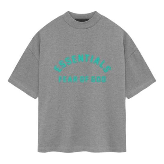 Fear of God Essentials SS24 Crewneck T-Shirt 'Dark Heather Oatmeal' 125SP242003F