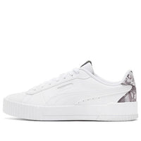 (WMNS) PUMA Carina Crew Untamed Su For Casual Shoes White/Black 375960-02