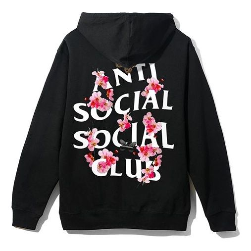 ANTI SOCIAL SOCIAL CLUB Flowers logo Unisex Black ASSC-512